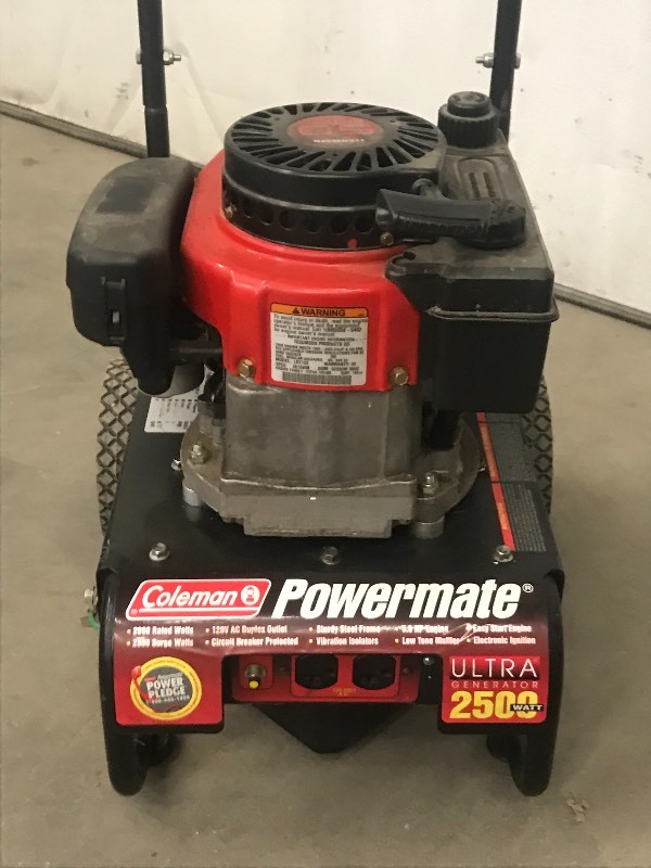 lot 19 image: Coleman PowerMate Generator