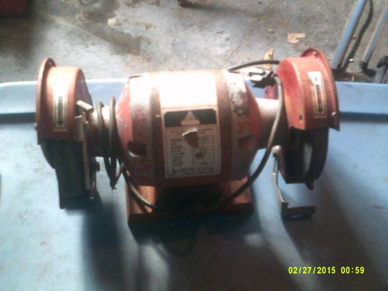 HEAVY DUTY BENCH GRINDER