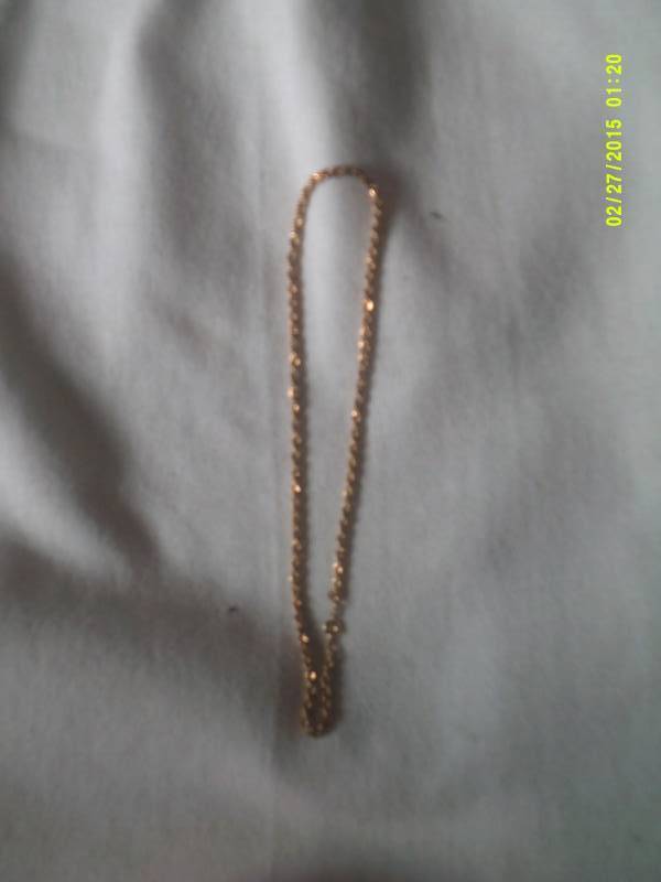GOLD ROPE NECKLACE