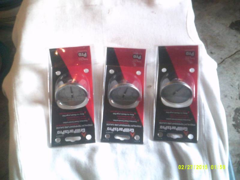 GRILL PRO TEMPERATURE GAUGES
