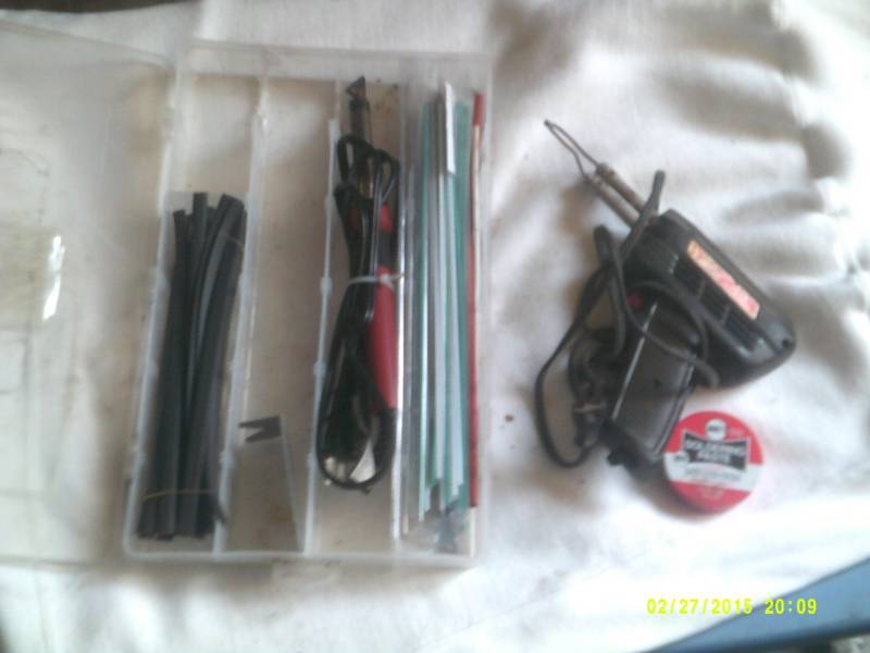 PLASTIC WELDER AND SOLDERING IRON