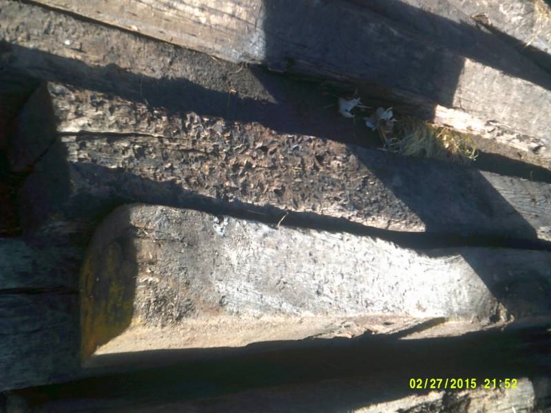 5 RAIL ROAD TIES