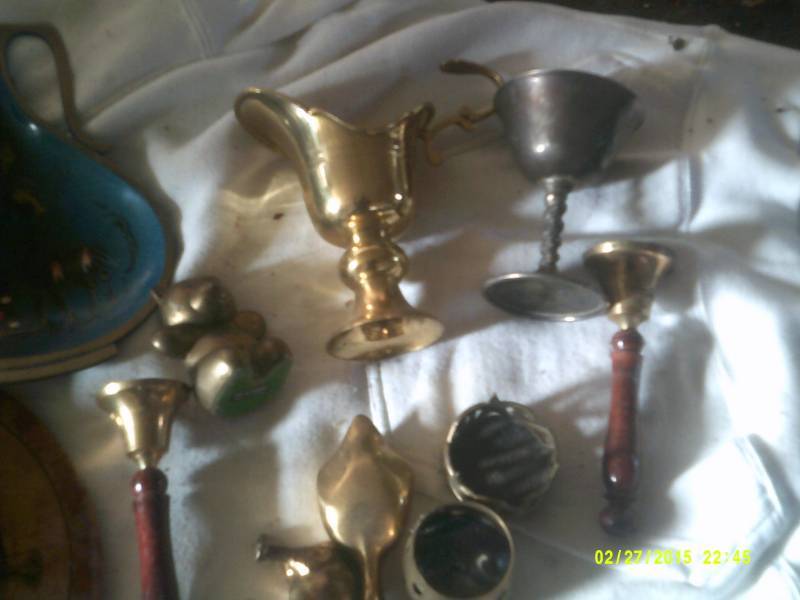 MISC BRASS ITEMS