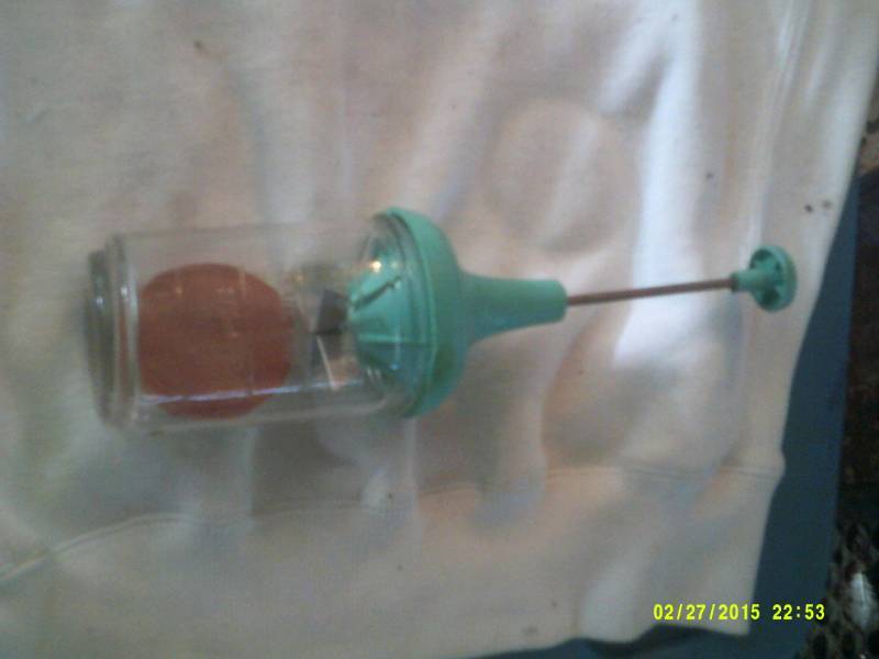 ANTIQUE GLASS MASHER