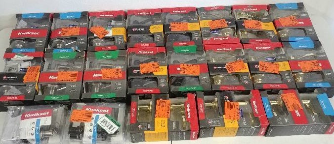 lot 7 image: Assorted interior lever handles sets inspected as complete