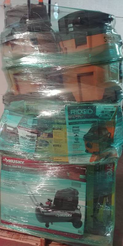 lot 19 image: Pallet of assorted name brand merchandise