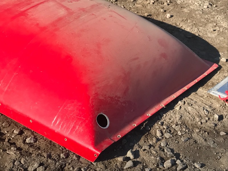 lot 14 image: Fiberglass Semi-Trailer Nose-Cone