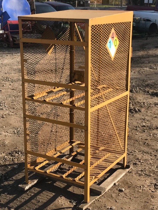 lot 15 image: Flammable Cylinder Storage Cabinet