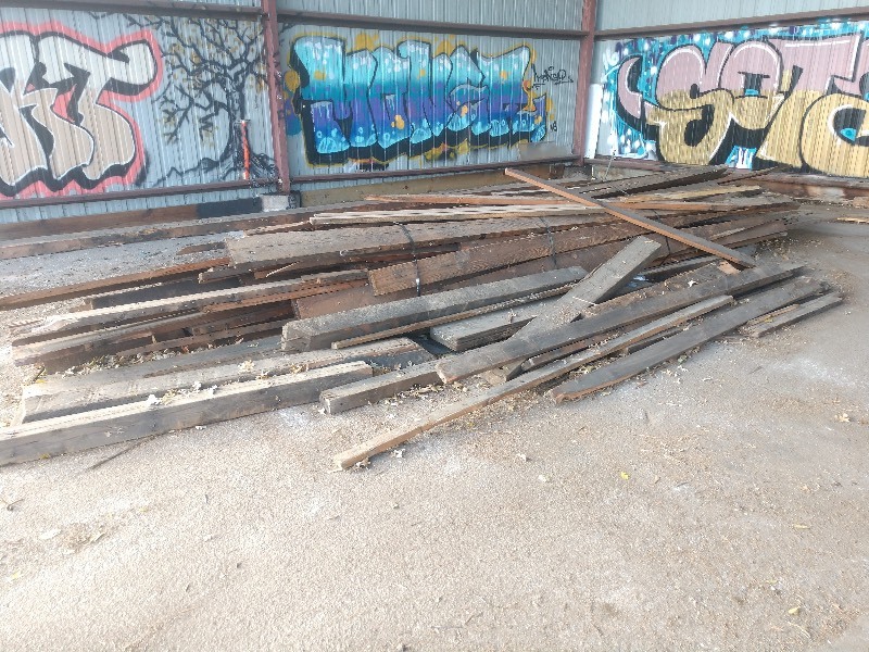 Bundle of Reclaimed Wood Beams