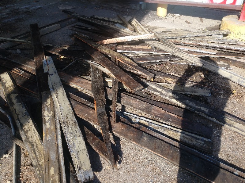 Wood Planks, Wood Pallets (3) and Plywood (4)