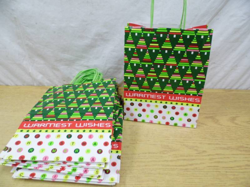 Lot of 50 Gift Bags - Warmest Wishes