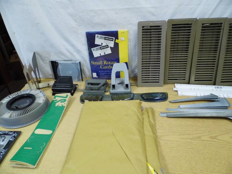 Registers - Paper Punch -Letters