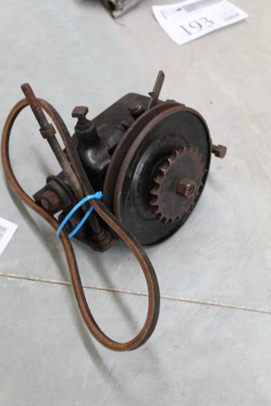 lot 185 image: 1960s Cushman Eagle Transmission with Belt