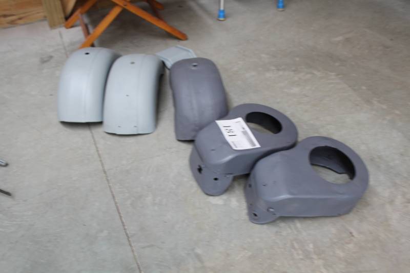 lot 181 image: Lot of (6) Cushman Fenders, Shrouds