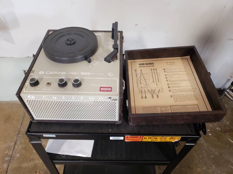 lot 43 image: Vintage Record Player