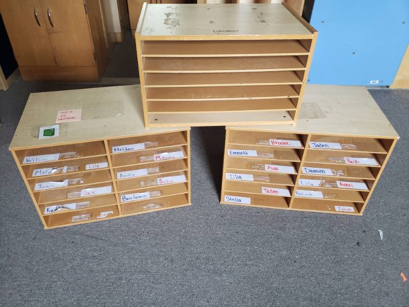 lot 57 image: Mail Slot Cubbies