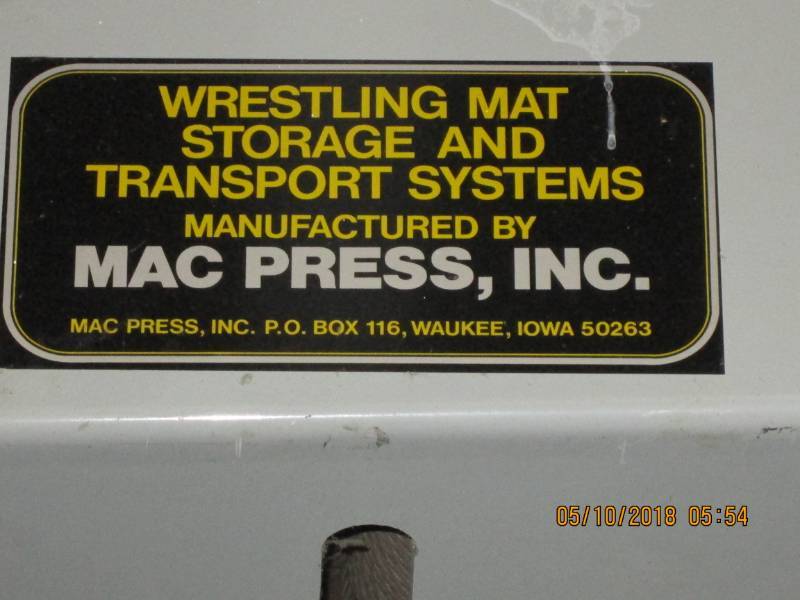 lot 80 image: Wresting Mat Storage and Transport Systems