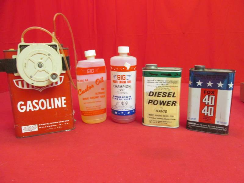 model air craft fuel