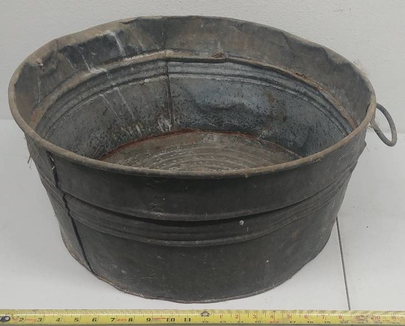 lot 56 image: Vintage Farm Bucket Barrel