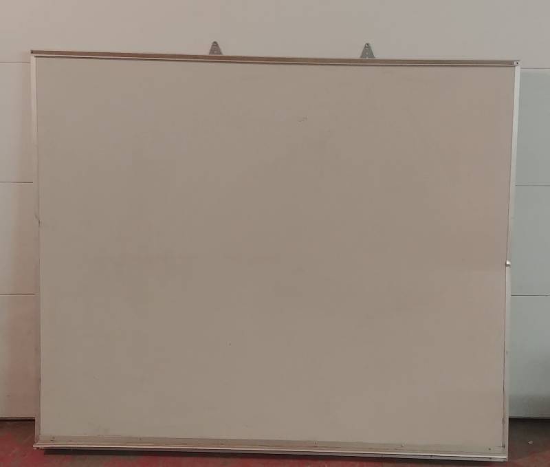 lot 97 image: 72W X 60H Heavy Duty White Board