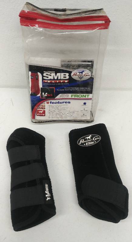 lot 149 image: SMB Elite Equine Sports Medecine Boots