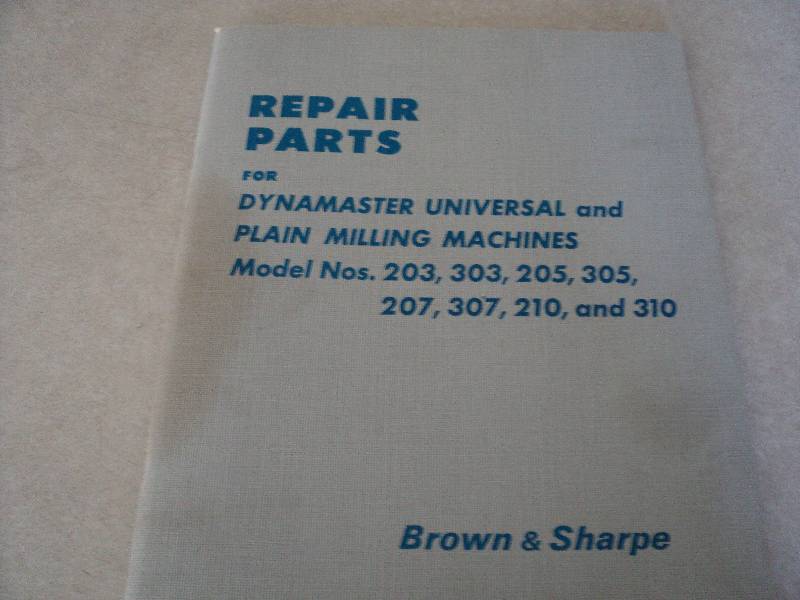 lot 5 image: Machine Tool Manual  Browne & Shar...
