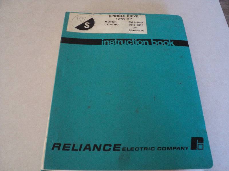 lot 19 image: Machine Tool Manual  Traub A15 A20...
