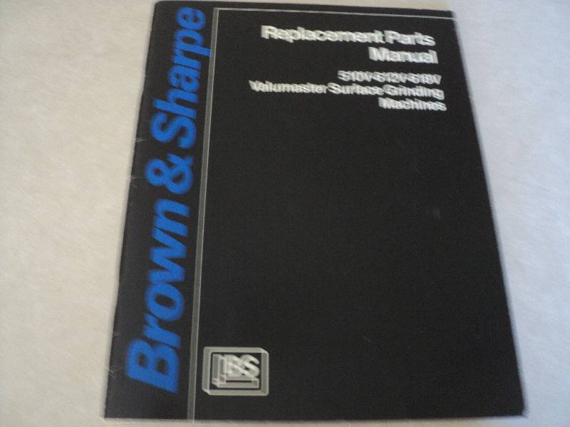 lot 24 image: Machine Tool Manual  Browne & Shar...