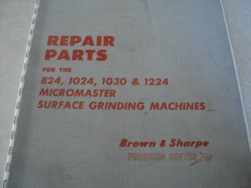 lot 30 image: Machine Tool Manual  Browne & Shar...