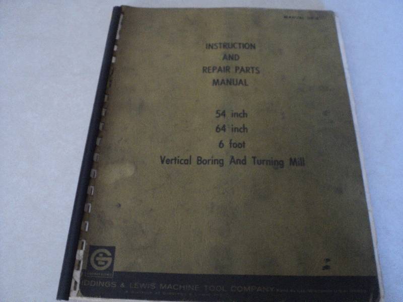 Vintage Tool, Machine & Shop Manuals! 200 Collector Items! | K-BID