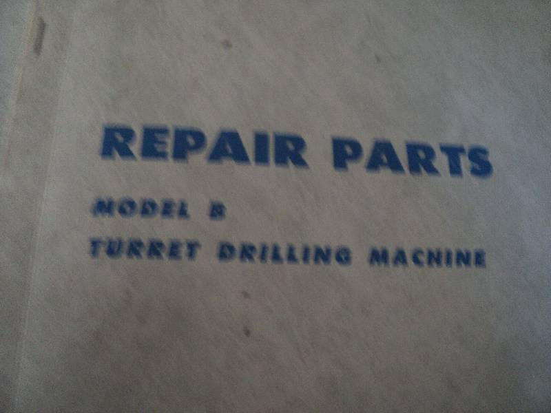 lot 136 image: Machine Tool Manual  Brown & Sharp...