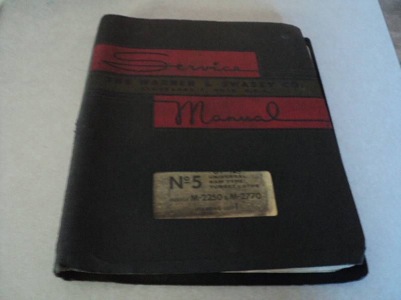 lot 168 image: Machine Tool Manual  Warner & Swas...