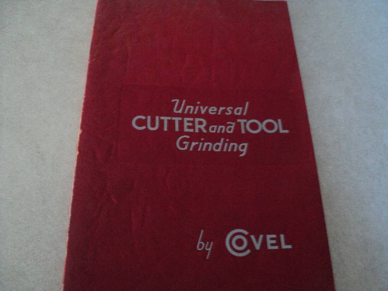 lot 176 image: Machine Tool Manual  Covel Univers...