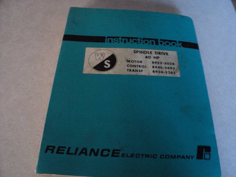 lot 182 image: Machine Tool Manual  Warner & Swas...