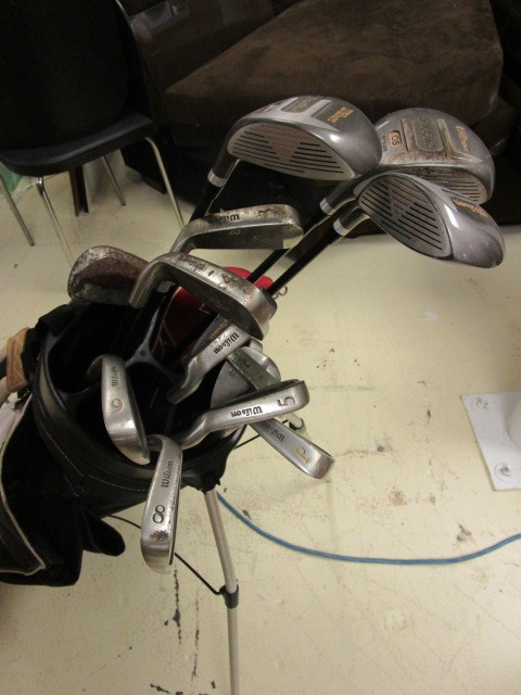 GOLF CLUBS WITH BAG