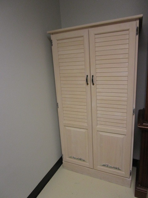 WARDROBE WITH PAINTED DESIGNS