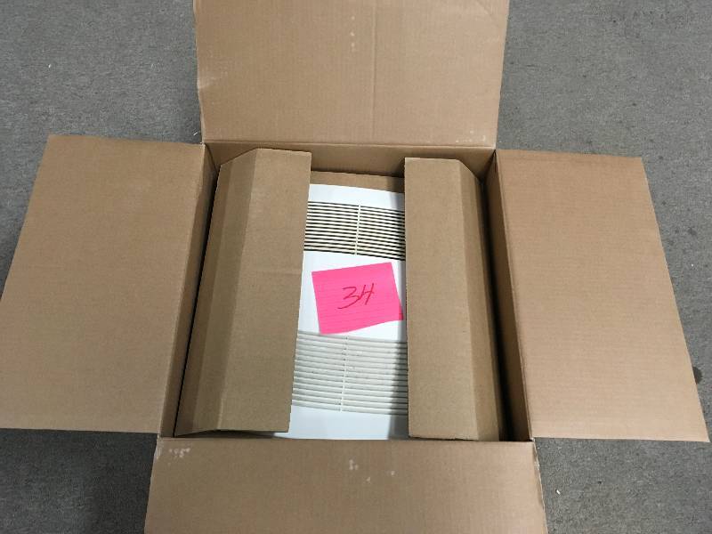 lot 34 image: NuTone QT Series Quiet 130 CFM Ceiling Bathroom Exhaust Fan, ENERGY STAR  USED in good working condition
