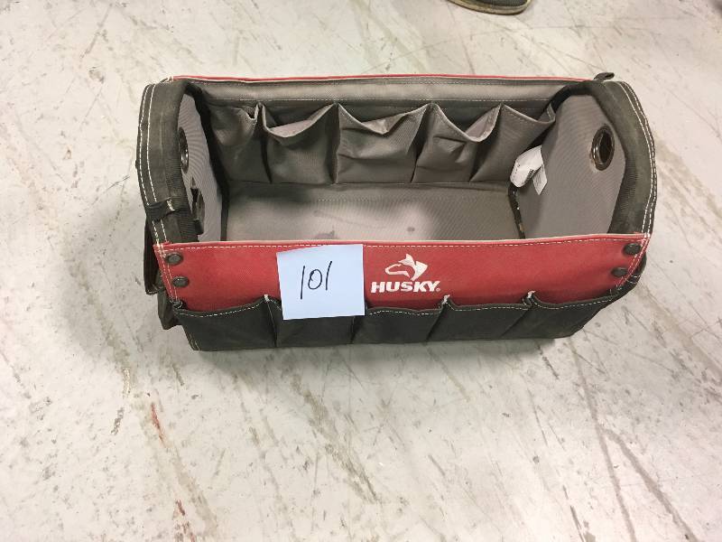 lot 101 image: Husky 24 in. Tool Bag