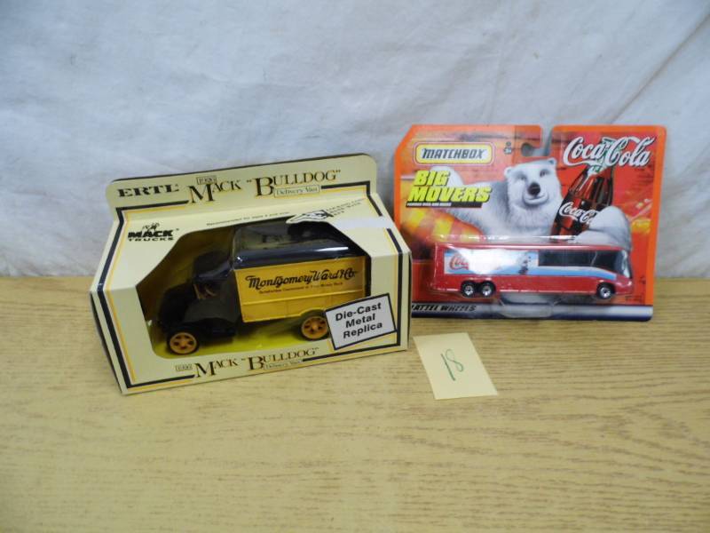 Diecast Bulldog - Matchbox Coke