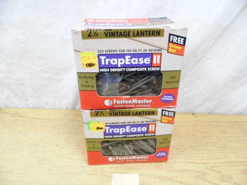 Lot of 2 Trap Ease II Screws