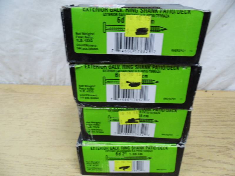 Lot of 4 Grip Tite Nails