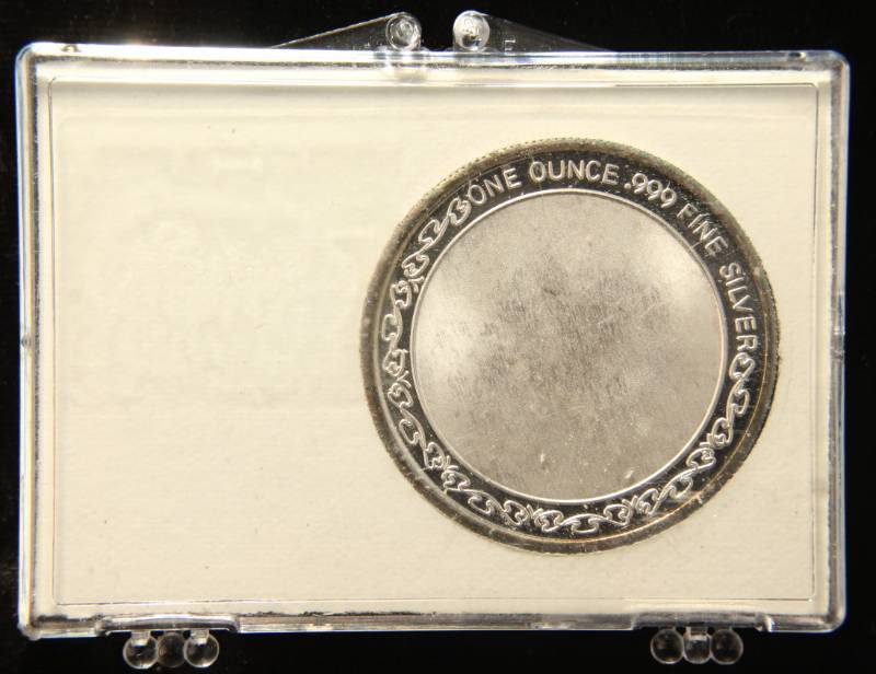lot 21 image: 1 TROY OZ. .999 FINE SILVER TO SOMEONE SPECIAL