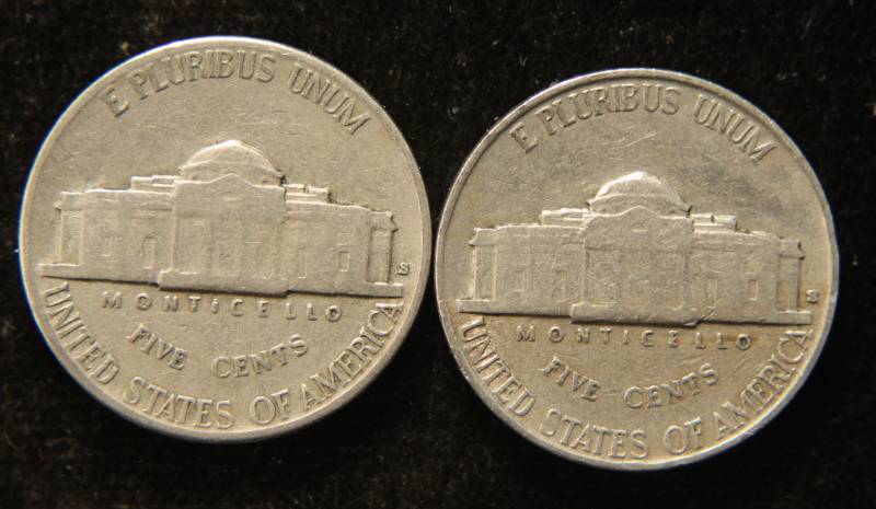 lot 28 image: 2 - 1938-S US JEFFERSON NICKELS