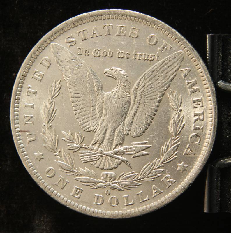 lot 32 image: 1884-O MORGAN SILVER DOLLAR AU