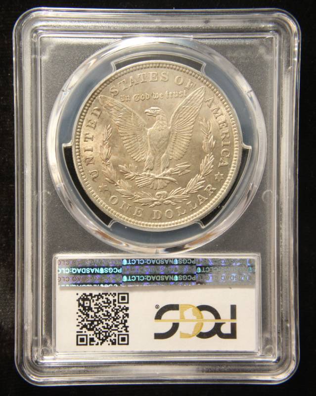 lot 51 image: 1921 MORGAN SILVER DOLLAR MS63 PCGS