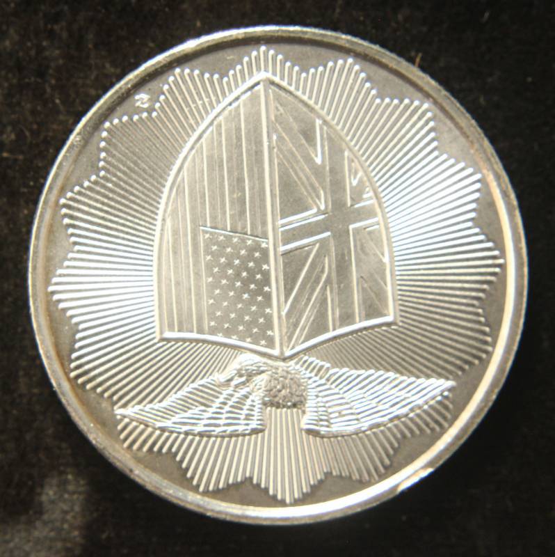 lot 59 image: 1 TROY OZ. .999 FINE SILVER ROYAL MINT ROUND