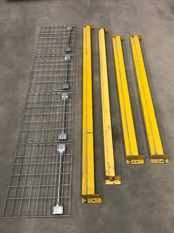 lot 3 image: Pallet Racking Load Beams & Shelf Grates