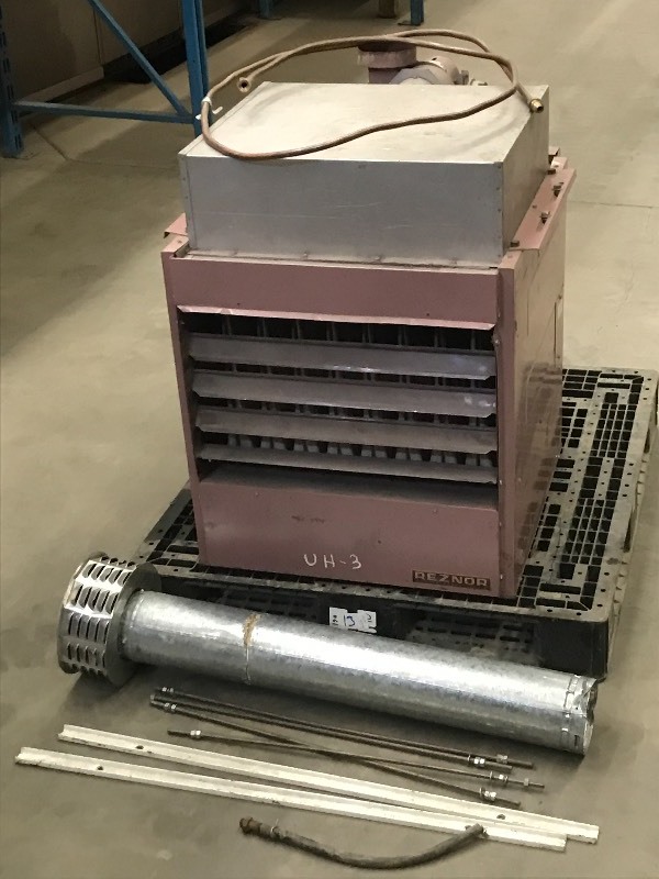 lot 13 image: Reznor Over-Head Unit Heater