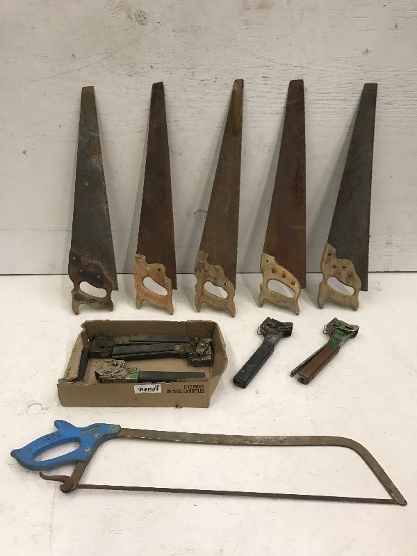 lot 20 image: Assorted Hand Tools & Staplers