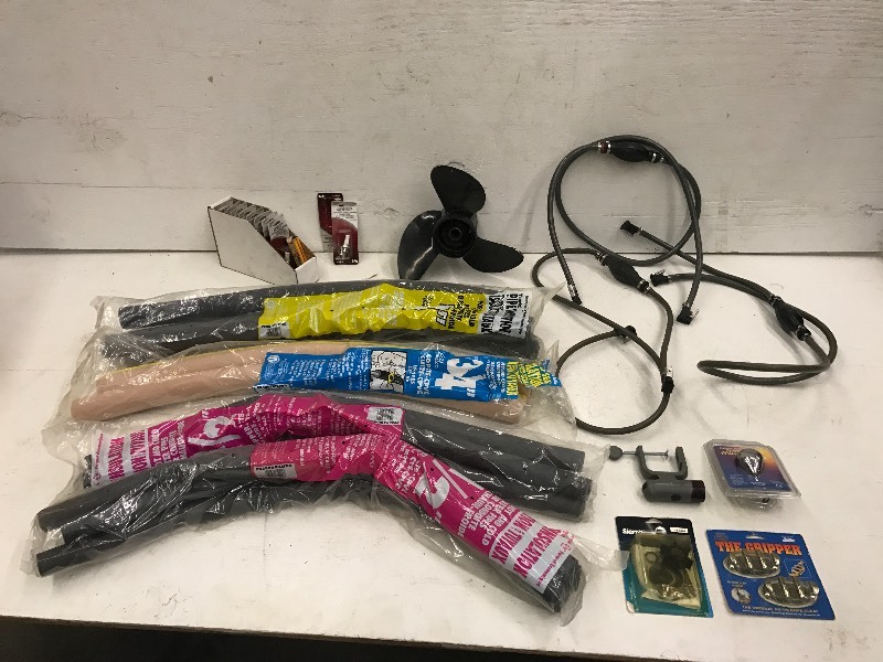 lot 36 image: Boat Prop, Pipe Insulation, Marine Accessories & More